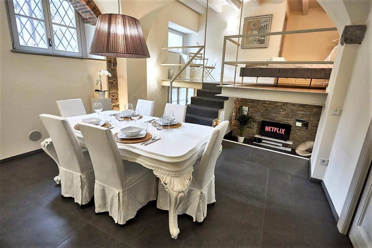 Appartamento Astra-Modern Loft Cathedral View Bergamo Esterno foto